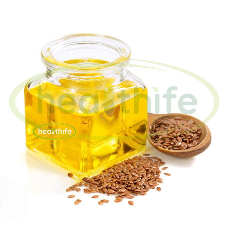 Healthife Cold Pressed Linseed Oil 100% Pure Organic Flaxseed Oil