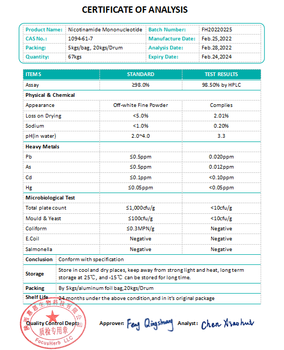 Healthife top quality 98% resveratrol pure nmn supplements NMN