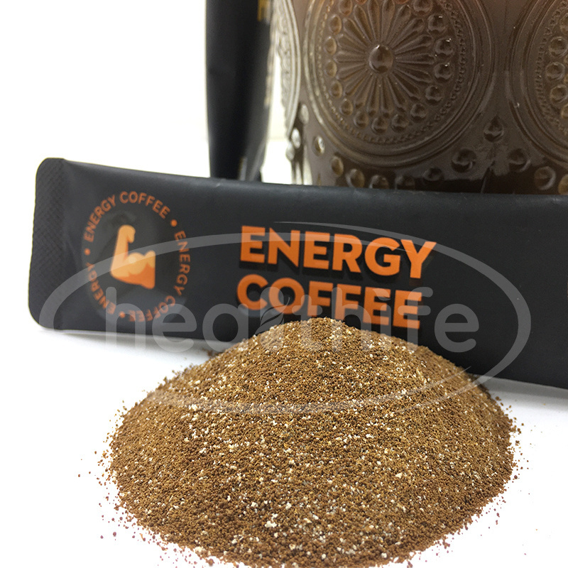 Healthife OEM Private Label Instant Organic Cordyceps Reishi And Chaga Mushroom Coffee