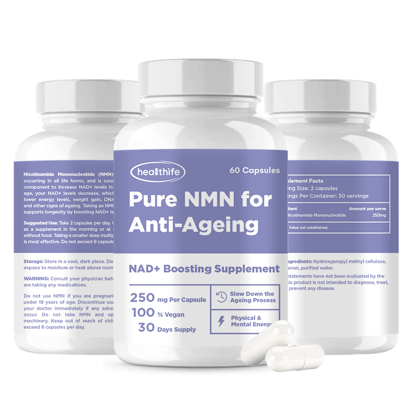 Healthife NMN Capsules Powder Anti-Aging Supplement