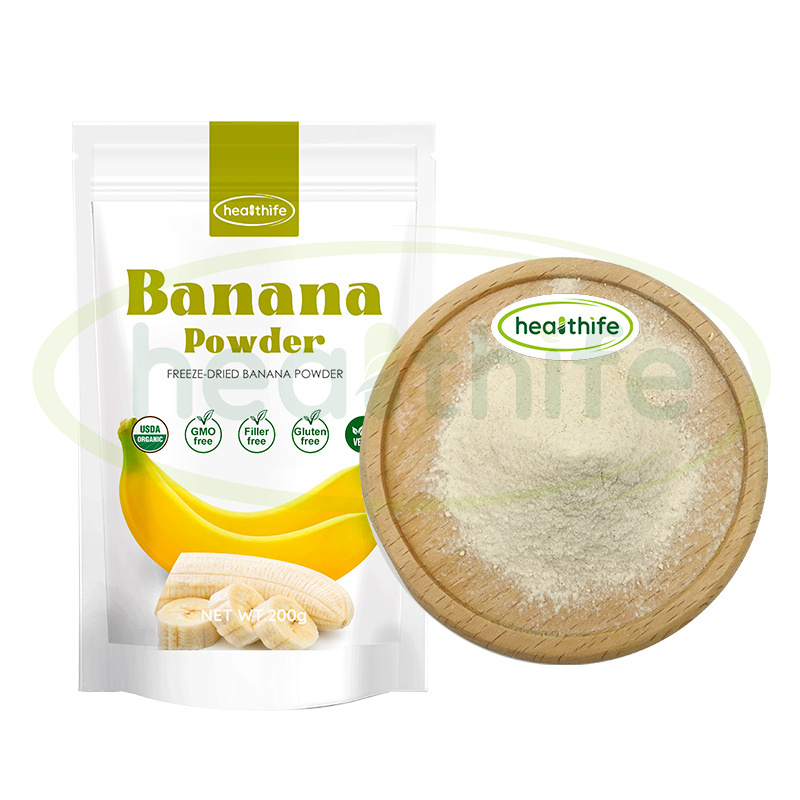 FocusHerb Natural Organic Freeze Dried Banana Fruit Powder