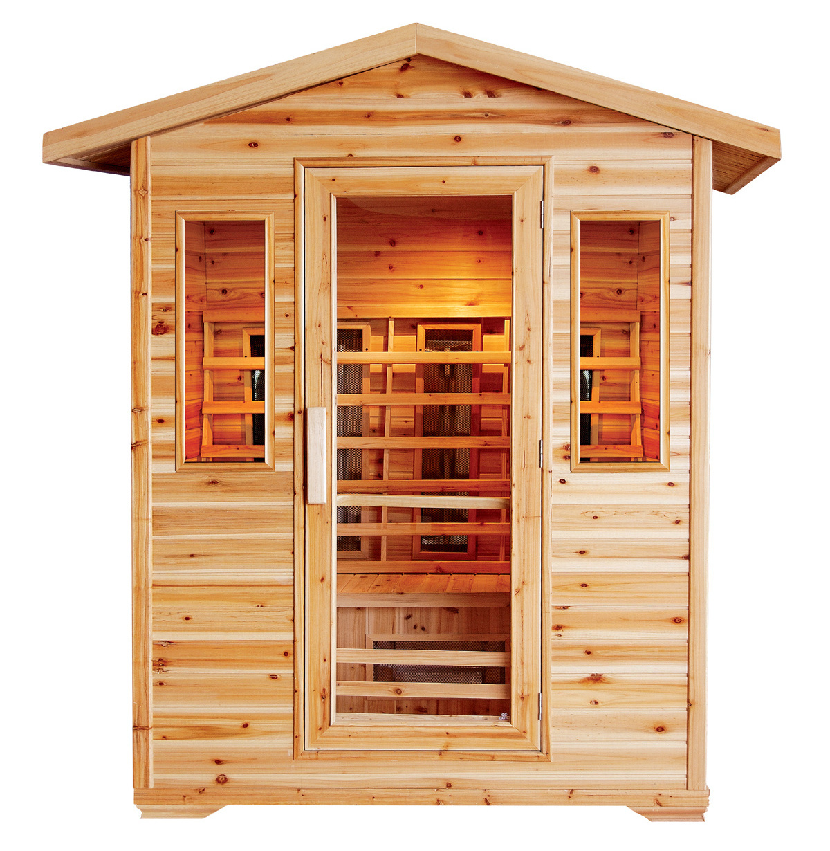 outdoor sauna room 4person infrared sauna