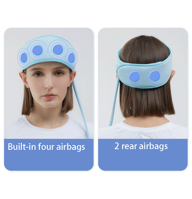 6PCS Airbags Smart Handheld 2023 Japan Vibration Body And Head Neck Health Care Relax Massager Tool Cap Scalp Electric Machine