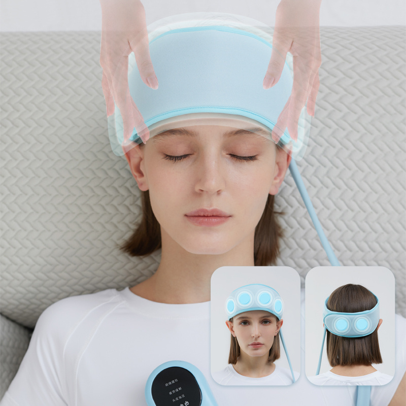 6PCS Airbags Smart Handheld 2023 Japan Vibration Body And Head Neck Health Care Relax Massager Tool Cap Scalp Electric Machine