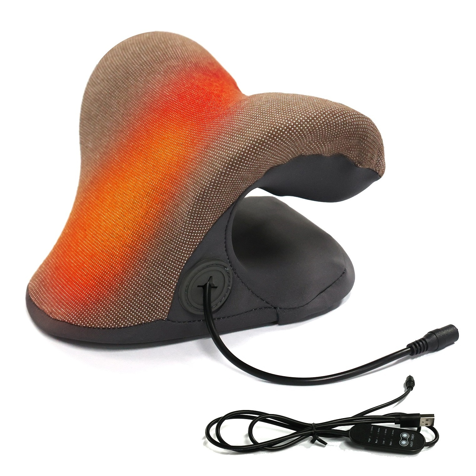 2023 New Magnetic 2023 Heated Traction Shoulder Relaxer Cervical Neck Pillow Stretcher Graphene Device With Heat For Pain Relief