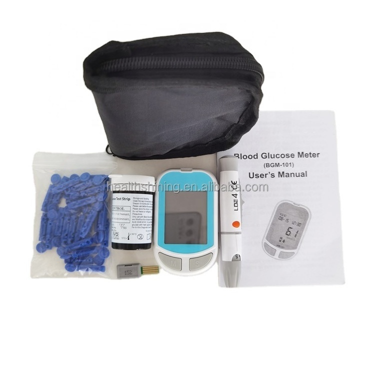 Sugar Test  Continuous Smart Diabetes sugar Machine Auto-Coding  Glucometer Memory Monitor Glucose Meter