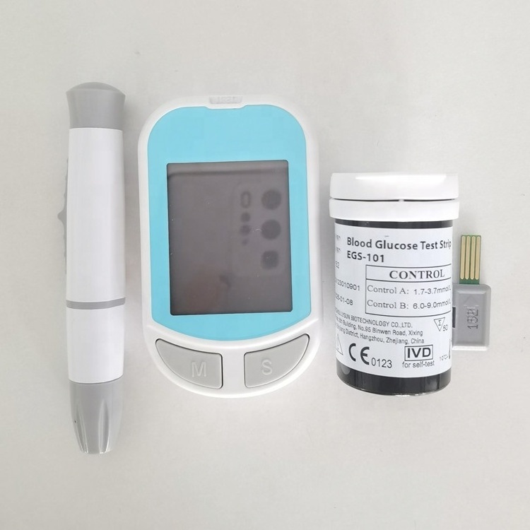 Factory direct cheapest Safe Digital glucometer sugar diabetes glucose test strips in turkey liquid blood glucose meter device