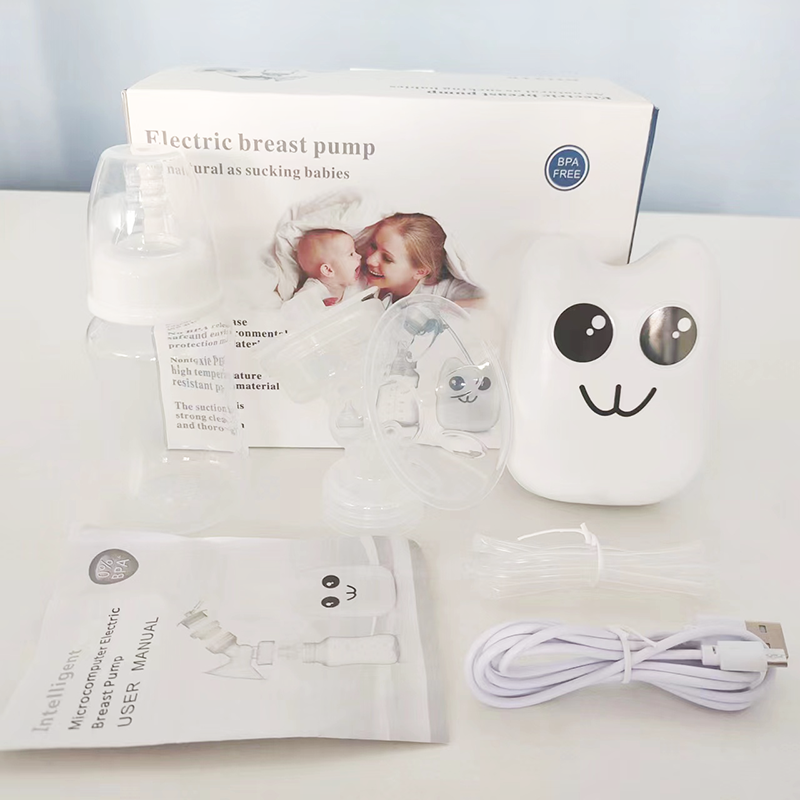 low price comfortable silicone BAP free baby nipple powerful suction portable automatic hands free wearable electric breast pump