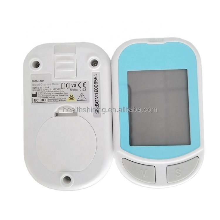 Sugar Test  Continuous Smart Diabetes sugar Machine Auto-Coding  Glucometer Memory Monitor Glucose Meter