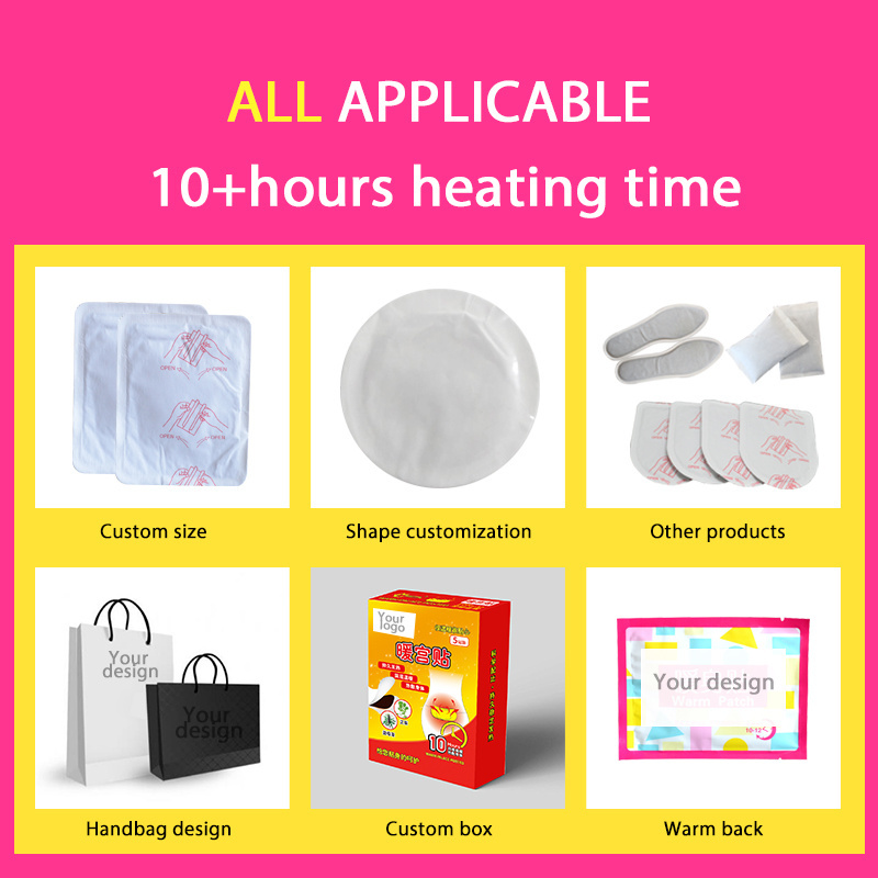 Alibaba hot sale products instant heating pad disposable warm body heat patch