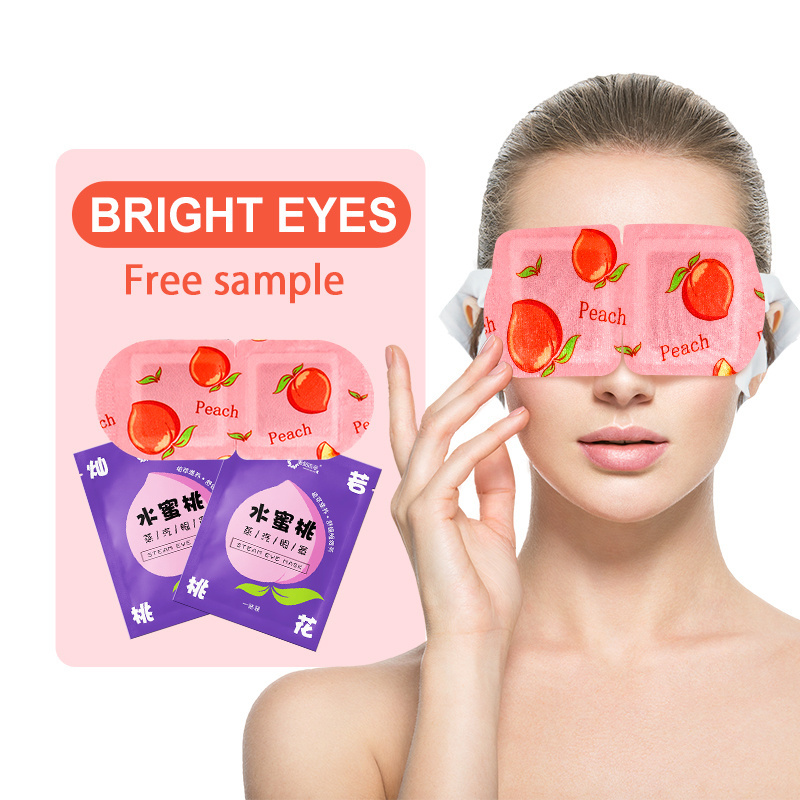 Disposable Self Heating Heated Eyepatch Heat Eyepatch Wholesale Gentle 3D Steam Eye Mask