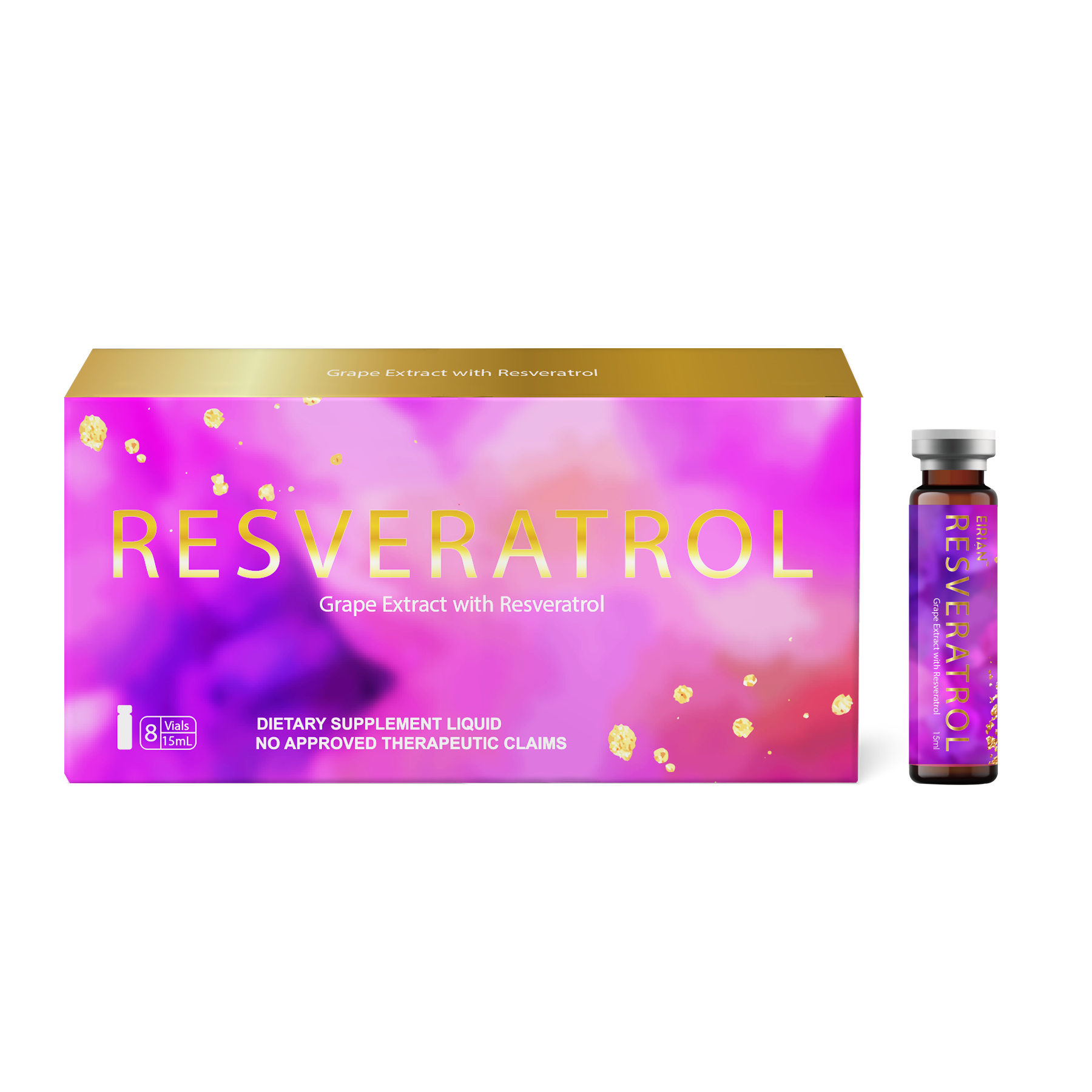 OEM ODM Private label Skin Whitening Drink Supplements Resveratrol Drink