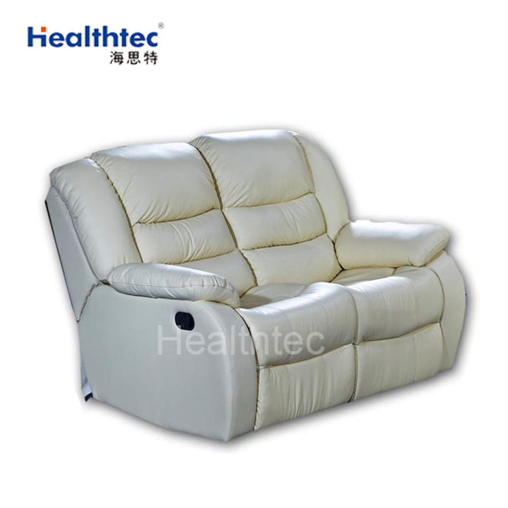 Lazy Boy Manual Leather Recliner Sofa Set Modern Living Room Sofa Chesterfield Sofa Single or Double for Option American Style