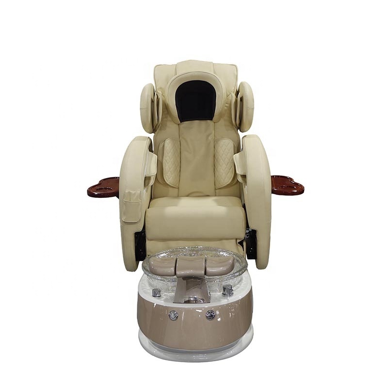 Healthtec New Salon Furniture Pedicure Spa Chair Luxury Modern  Massage Pedicure Chair