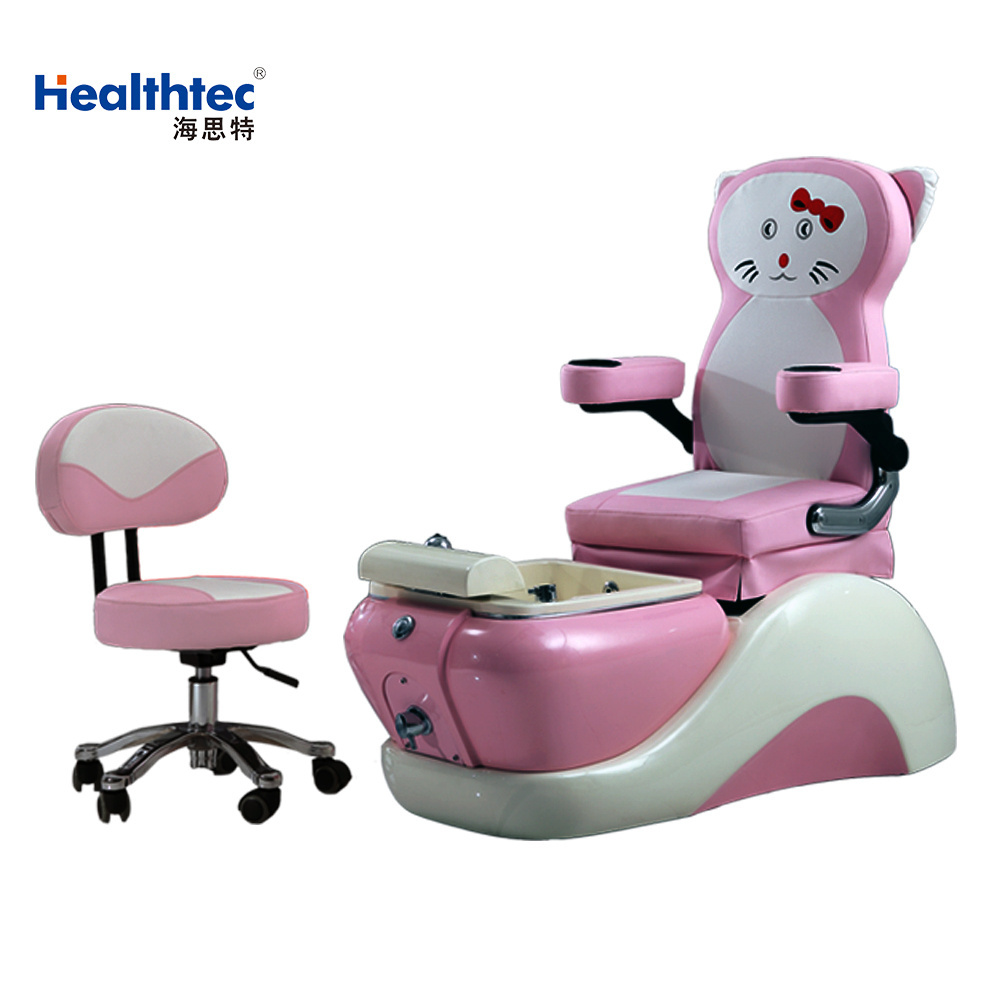 Healthtec manicure pedicure t4 spa massage chair with foot basin