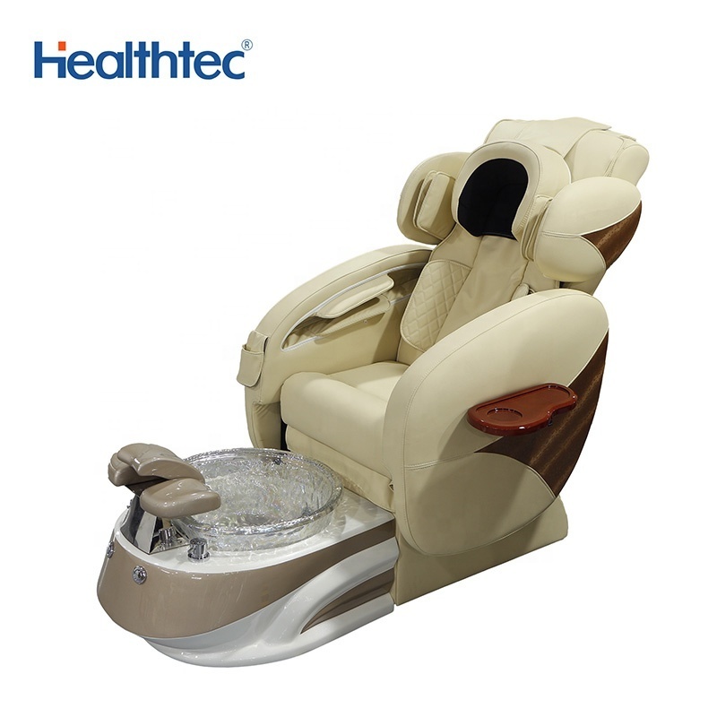 Healthtec New Salon Furniture Pedicure Spa Chair Luxury Modern  Massage Pedicure Chair