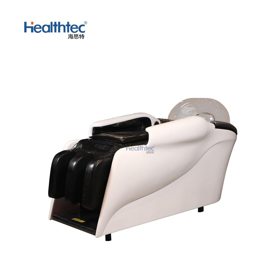 Head spa lay down washing hair chair salon electric pedicure massage shampoo chair with water circulation steamer