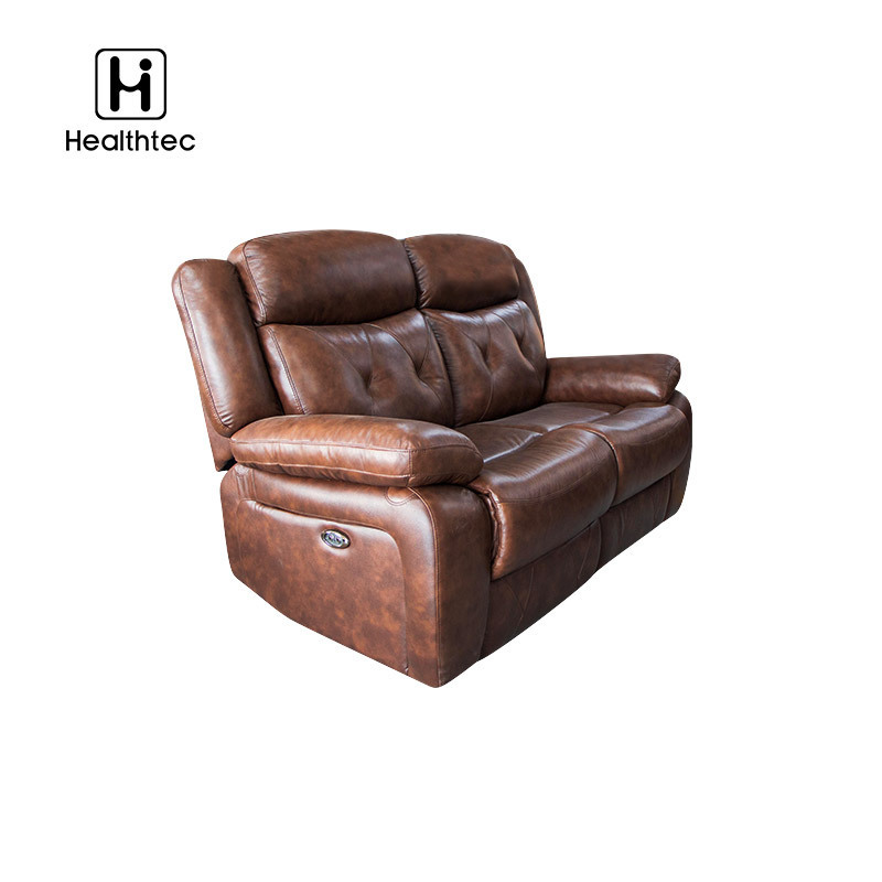 Modern 3 Seater Recliner Chair Functional Sofa Set Furniture Recliner Living room Electric Leather Recliner Sofa