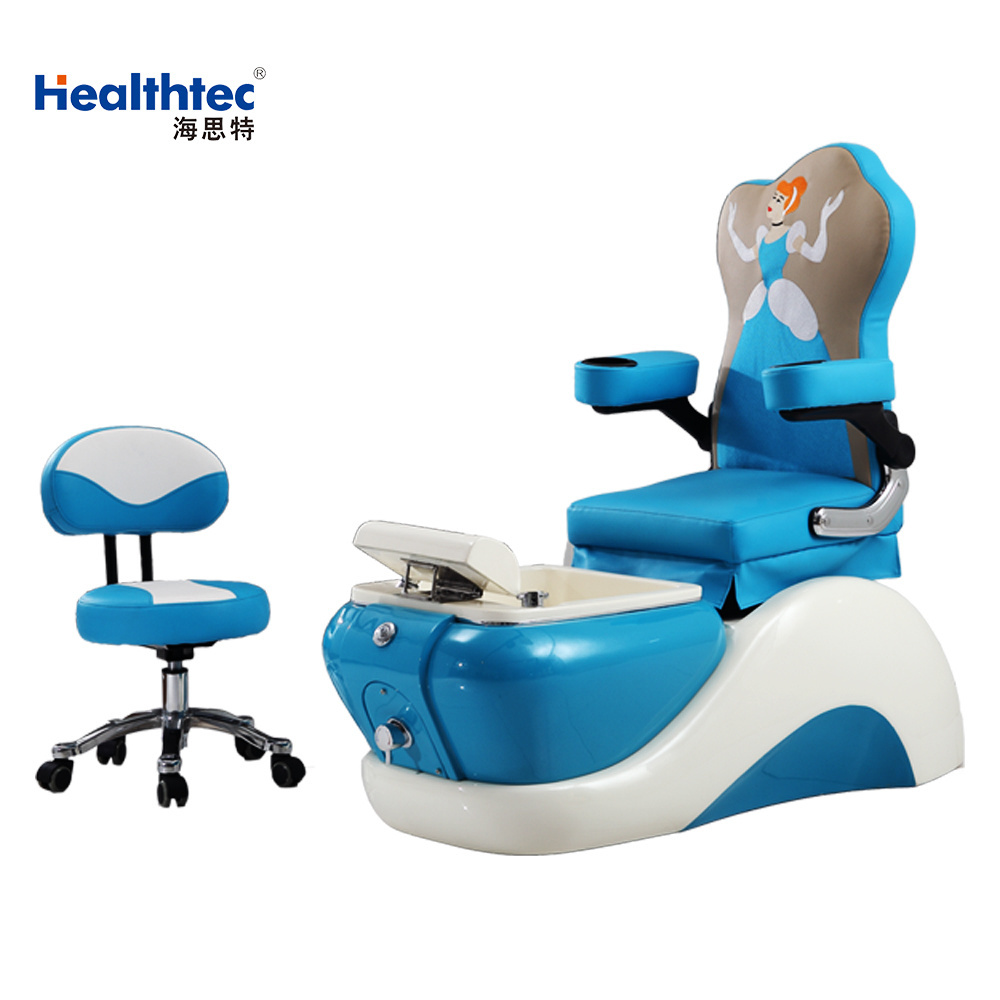 Healthtec manicure pedicure t4 spa massage chair with foot basin