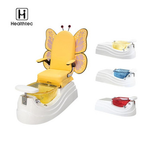 High Quality Kids Spa Pedicure Chair Nail Salon Butterfly Kids Pedicure Chair Machine Foot Spa