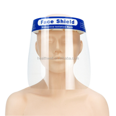 Transparent Anti-fog Splash-Proof for Virus Full Face Protective Visor Face Shield