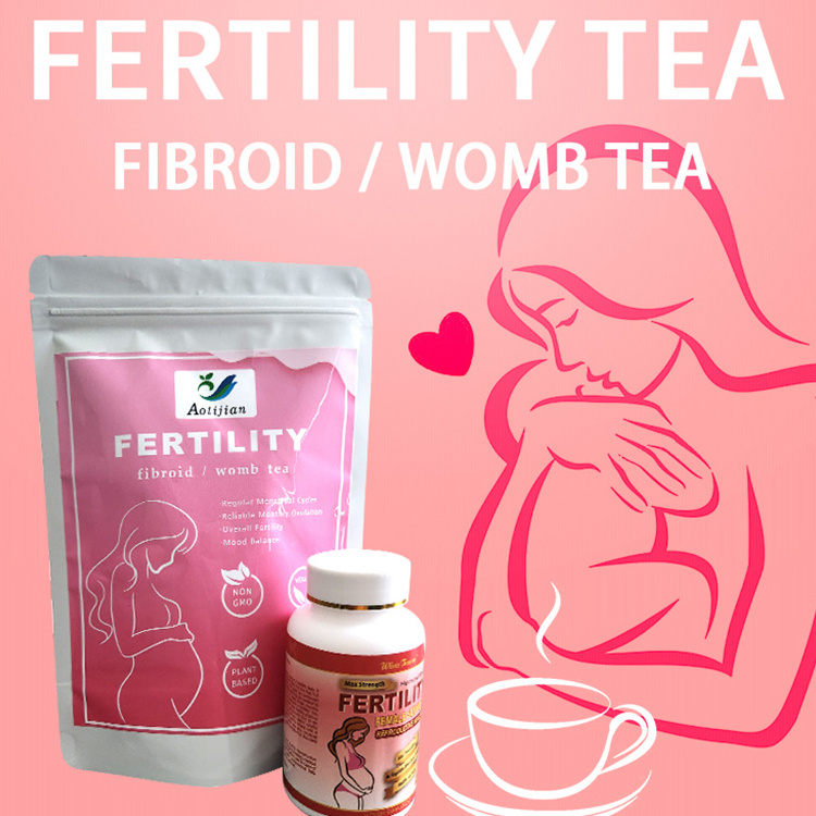 Female Fertility Fibroid Womb Detox Tea Hot 100% Natural for Women Bag Customized Package Customizable 10 Bags Health Tea