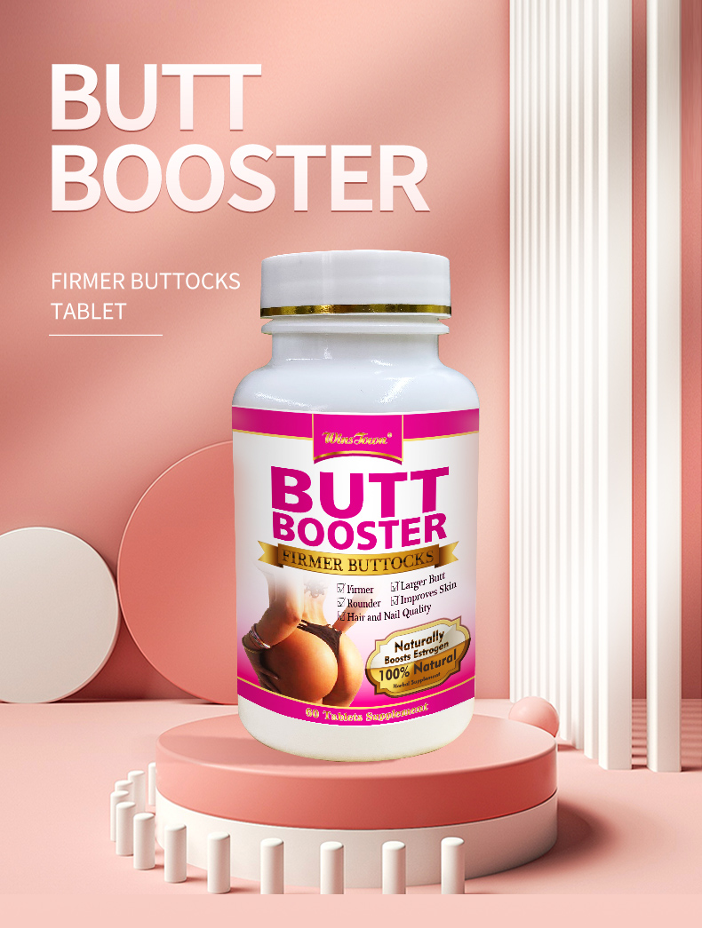 Private Label Hip Big Butt Booster Pills Enhancement Buttock Up Tablets Capsules Firming Abundant Supplements Butt Pills