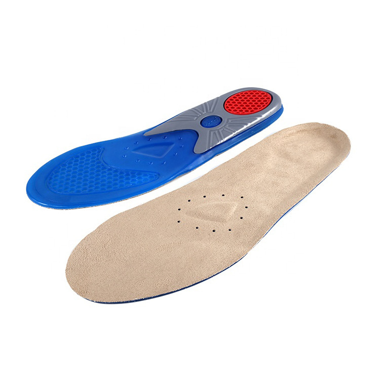 Arch Support Sports Running Insoles Acupuncture Foot Massage Gel Insole for Men and Women