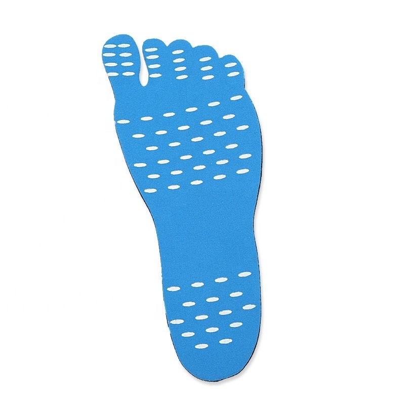 Summer Full Length Good Feet Barefoot Sticky Beach Insole Adhesive Nakefit Insoles