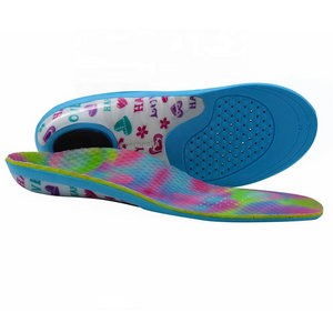 Removable Foam Foot Correction Pressure Relief Children Shoe Insoles Orthopedic Kid Insoles