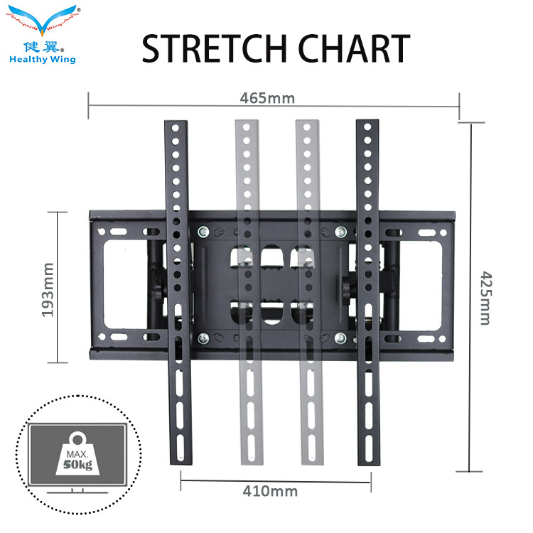 Swivel TV Brackets Full Motion Stands Single Arm Tv Hanger Wall Mounts