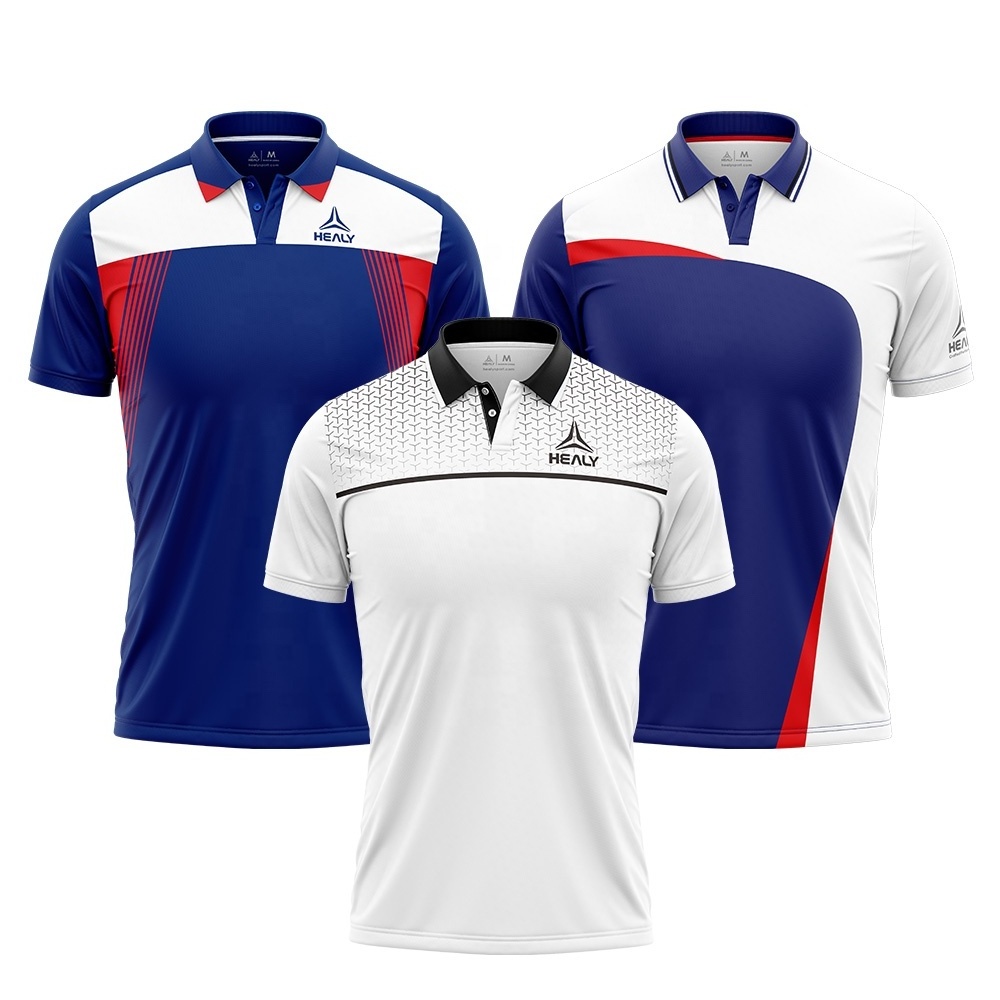 custom printing polyester spandex uniforms polo shirts high quality mens golf polo shirt dry fit