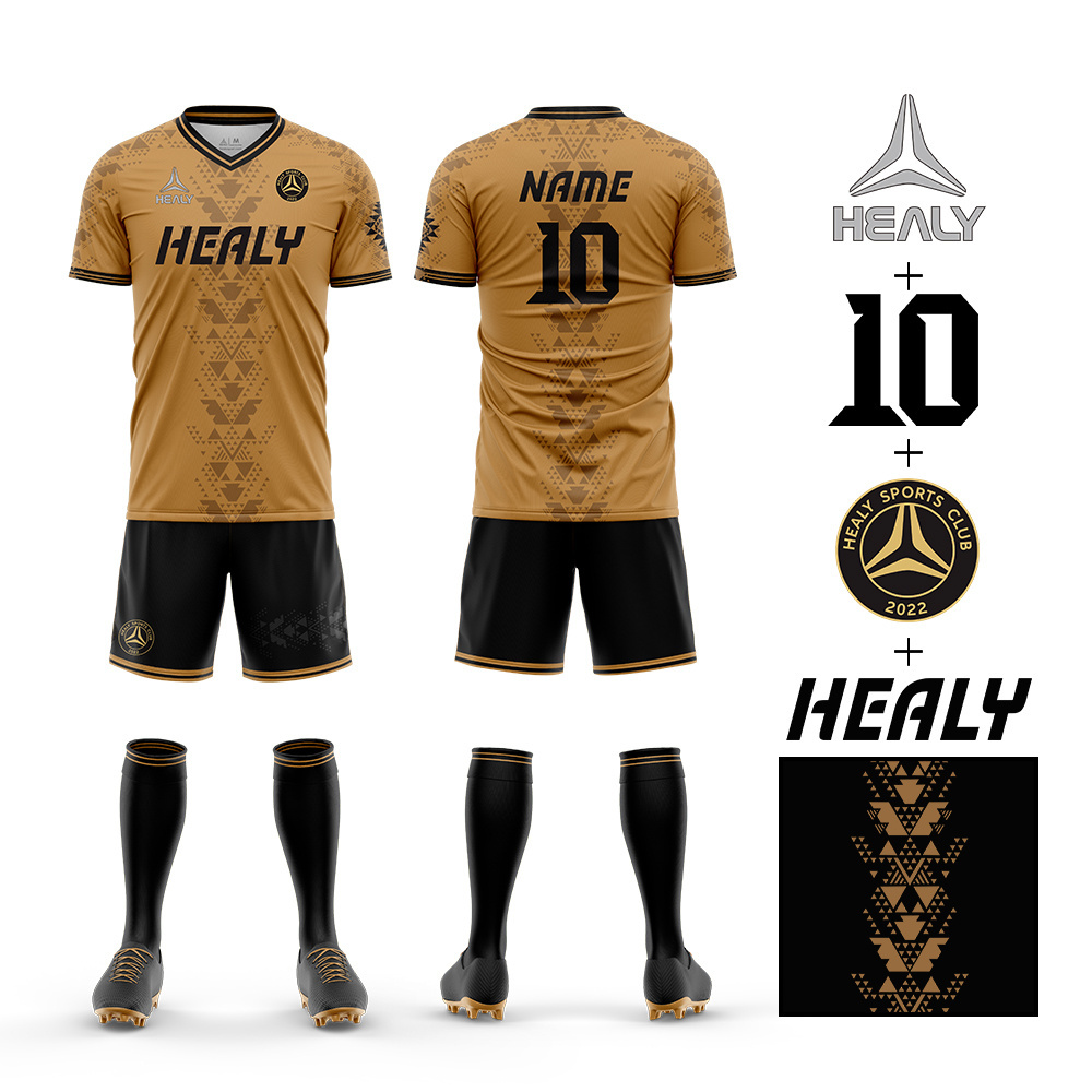 Professional Custom Player Version Soccer Jersey 2023 2024 Soccer Wear Jersey Set Football Uniform