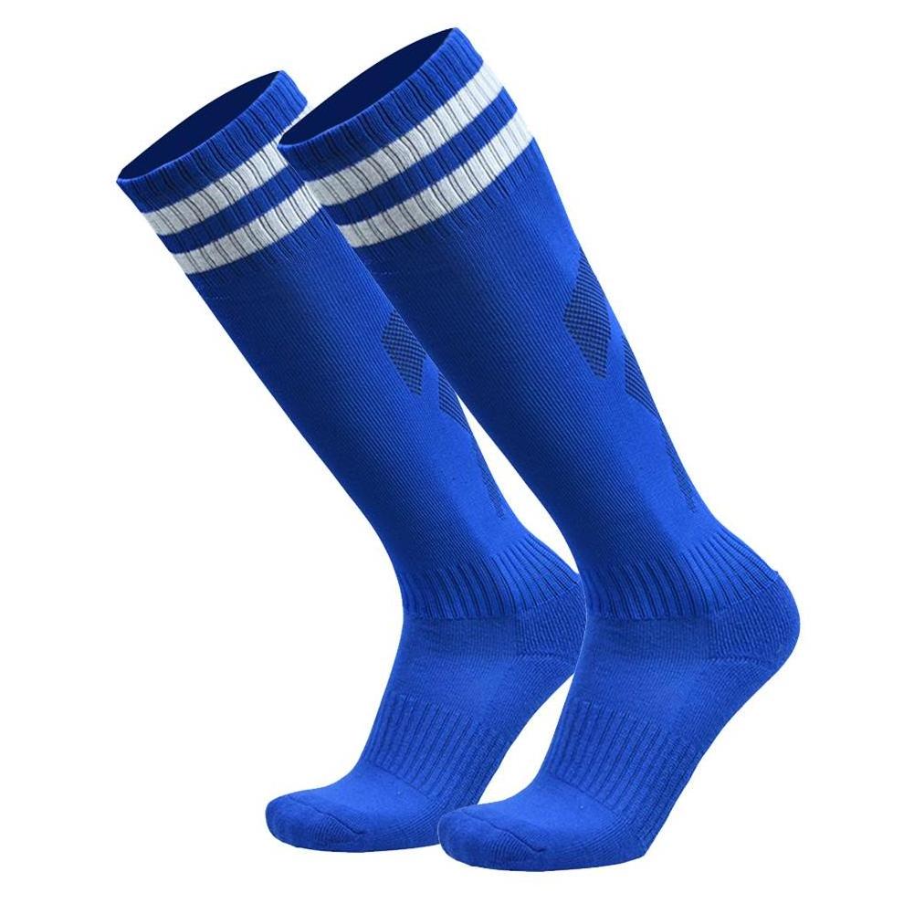 Outdoor Sports Anti Slip Custom Soccer Socks Long Custom Logo Cotton Spandex Football Children Socks