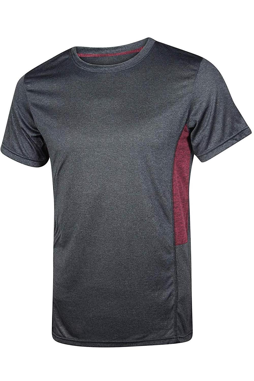 Mens Dry-Fit Moisture Wicking Active Athletic Performance Blank T shirt China Wholesale Slim Fit T Shirt for Men