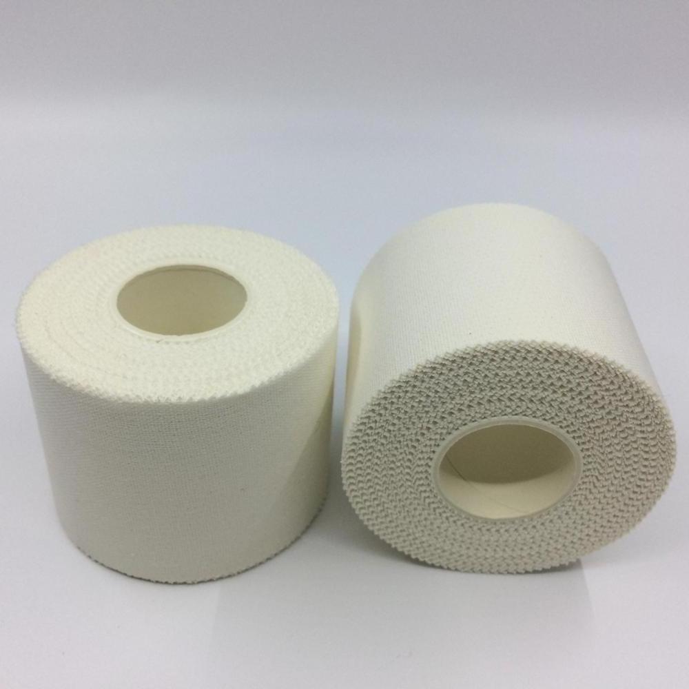 White 100% Cotton Medical Sports Strapping/Athletic Adhesive Tape