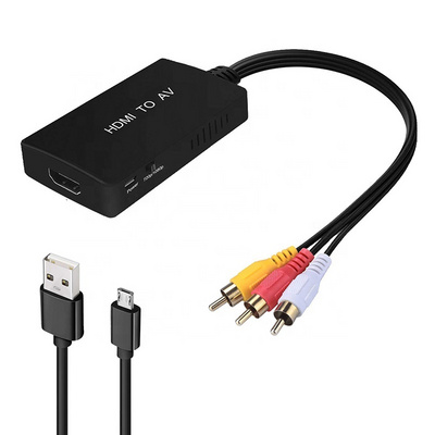 Xput HDMI To 3RCA AV Cable 1080P HDMI HDTV To 3 RCA/AV Audio Video Cable Converter