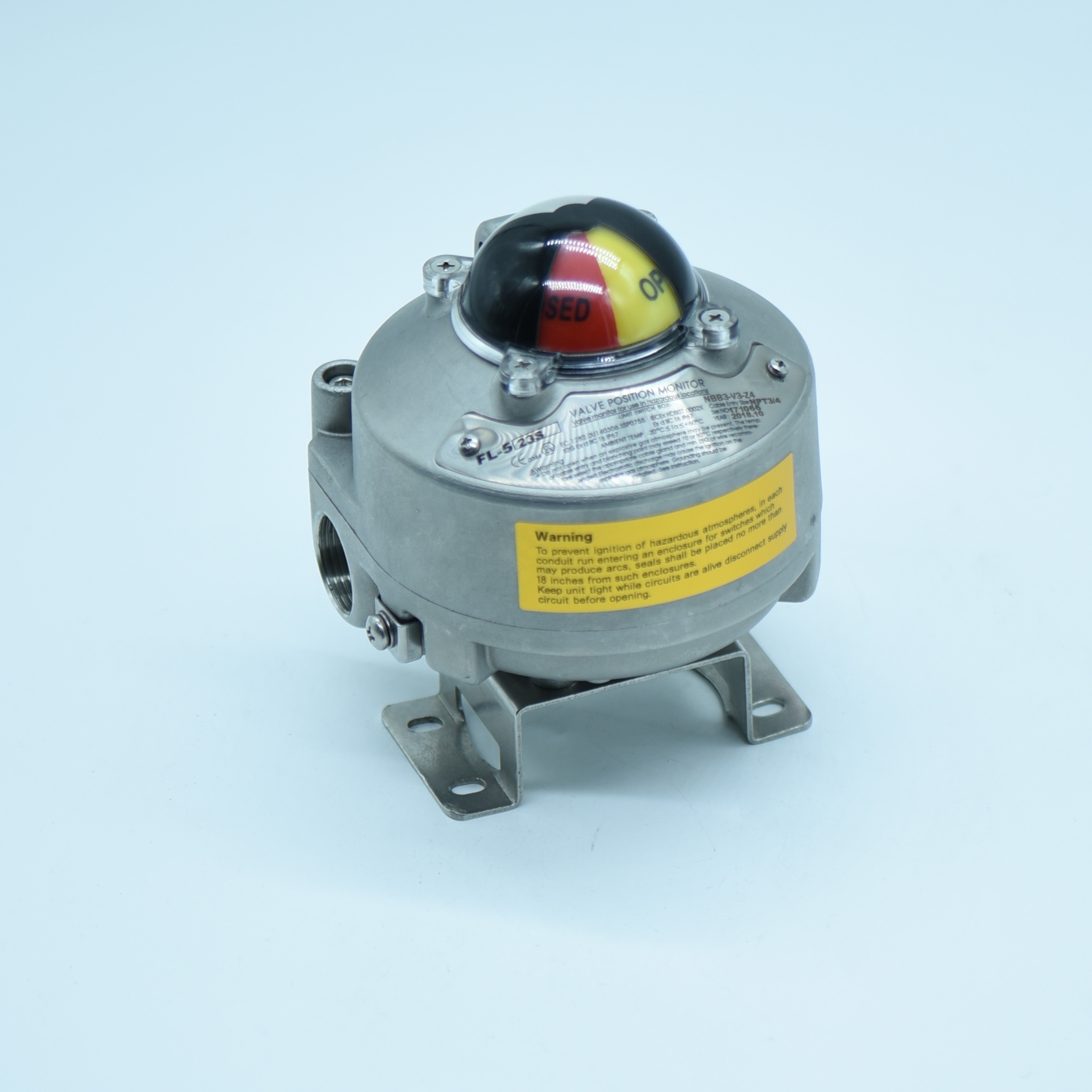 HVM-5 FL510N Explosion Proof Weatherproof IP67 Precision Valve Monitor Limit Switch