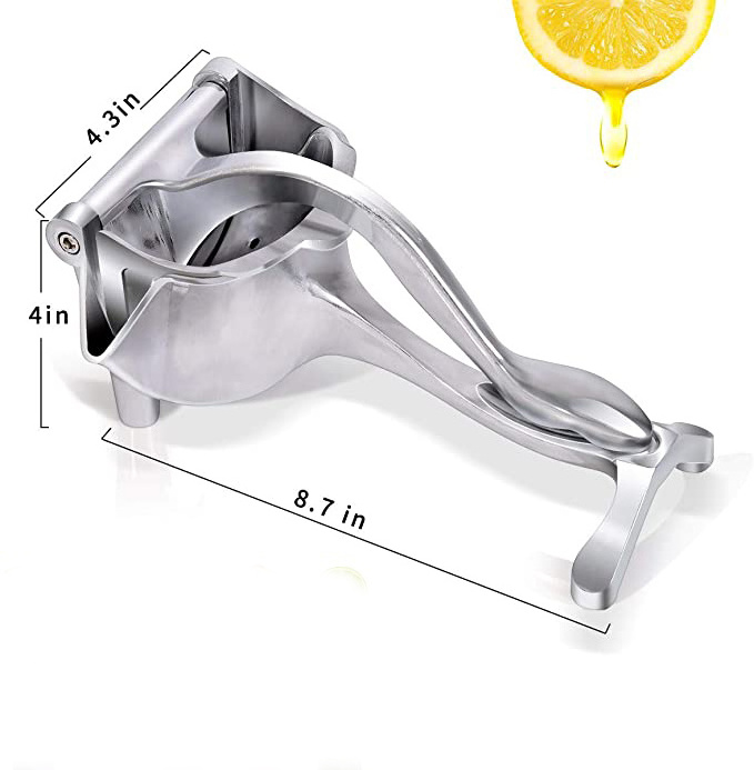 Hand Press Manual Juicer Extractor Squeezer Kitchen Lemon Fruit Pressure Tool Aluminum Alloy Hand Manual Juicer