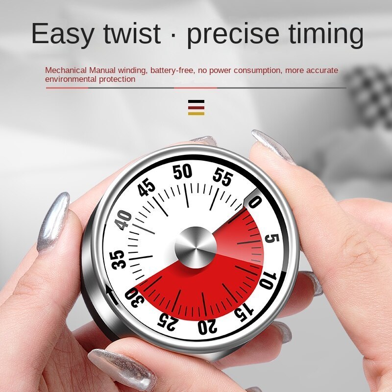 Round Shaped Magnetic Electrical Tea Coffee Timer Automatic Digital Kitchen Egg Cooking Timer Mechanical