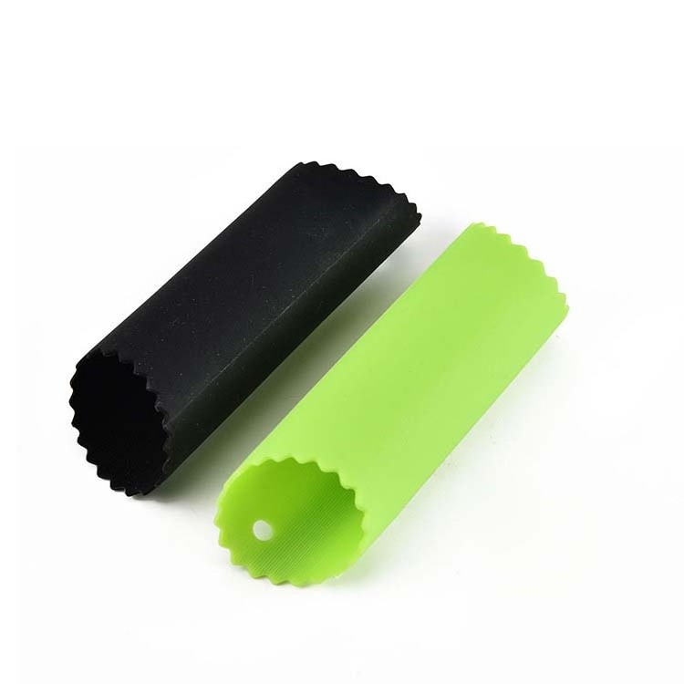 Food Grade Silicone Garlic Peeler Cooking Tools Colorful Home Silicone Manual Garlic Peeler