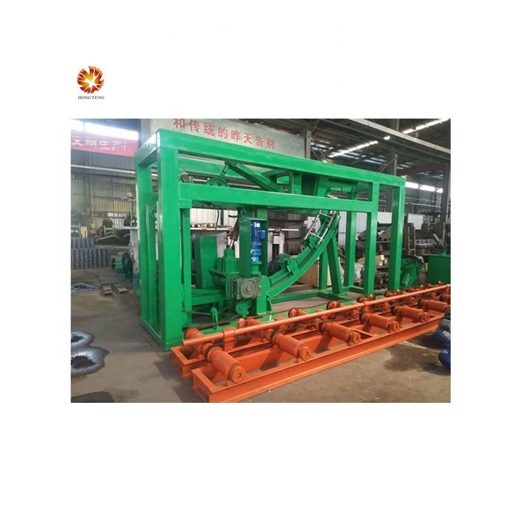 Steel billet continuous casting machine and rolling production line