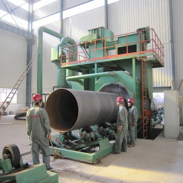 Hongteng steelpipe Epoxy Fbe Powder Coating Machine / Anti Corrosion Usage Steel Pipe Coating Machine production line