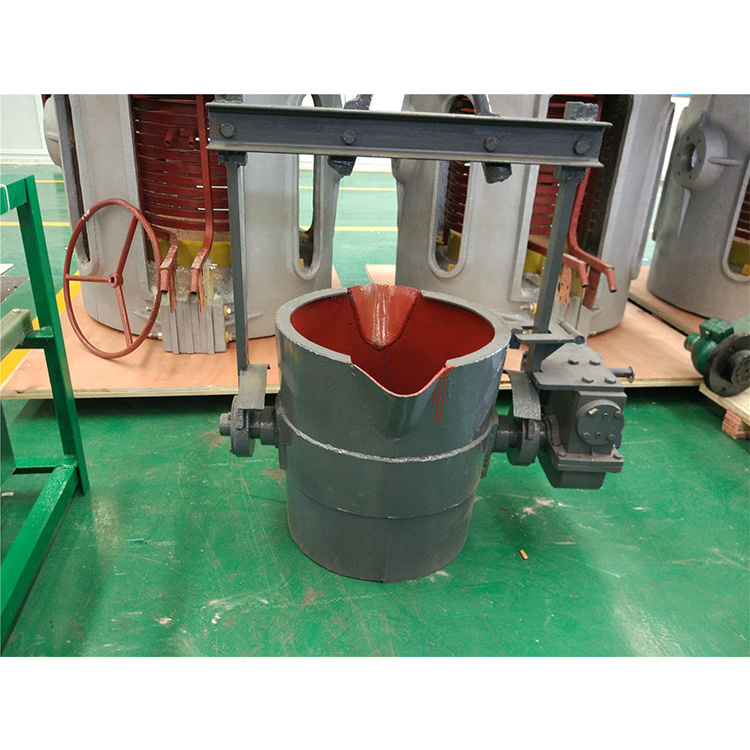 Ductile Iron Pouring Ladle Spheroidizing Ladle with Insulation Cover for Foundry