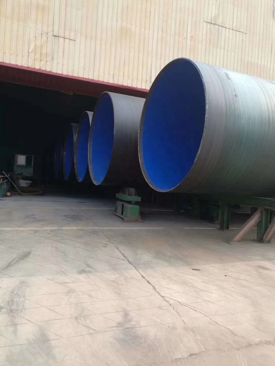 3PE coating production line steel pipe coating anti-corrosion rust removal shot blasting heating equipment