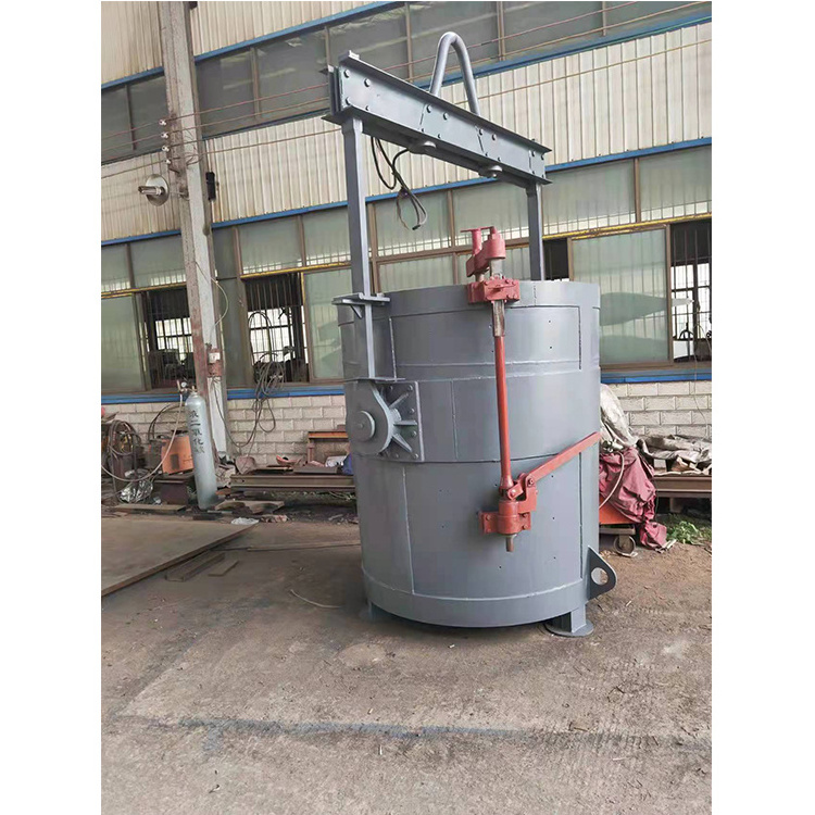 Ductile Iron Pouring Ladle Spheroidizing Ladle with Insulation Cover for Foundry