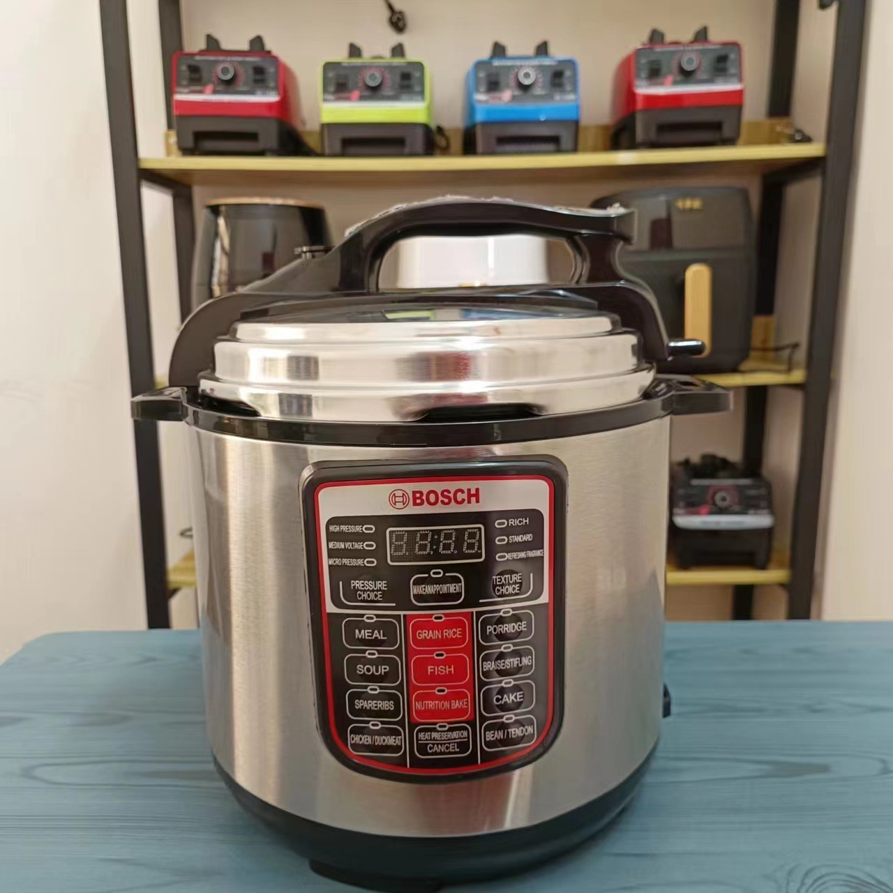 2024 In stock Factory Direct New 6L 8L Non-Stick Coating Inner Pot Household Coocker Electric Pressure Cooker