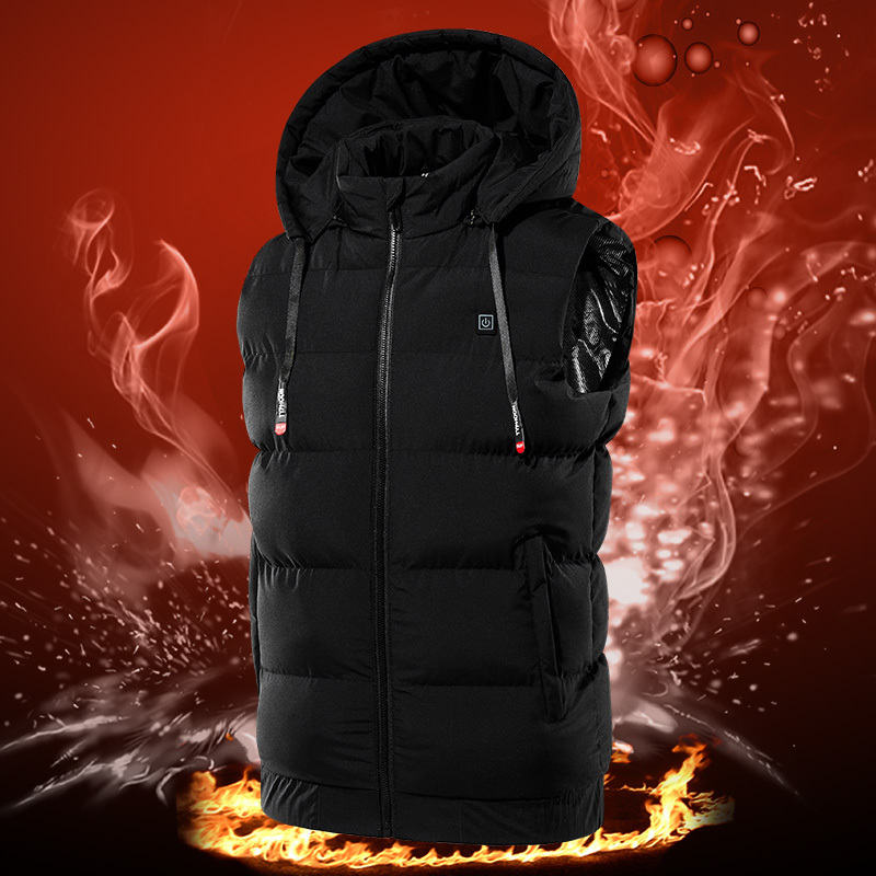 IN STOCK Smart Heated Vest 5v USB Rechargeable Battery Men Work Thermal  Body Warmer Plus Size 9 Heating Zones Heated Vest Gilet