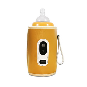 Intelligent temperature control car baby bottle warmer usb food warmer for milk