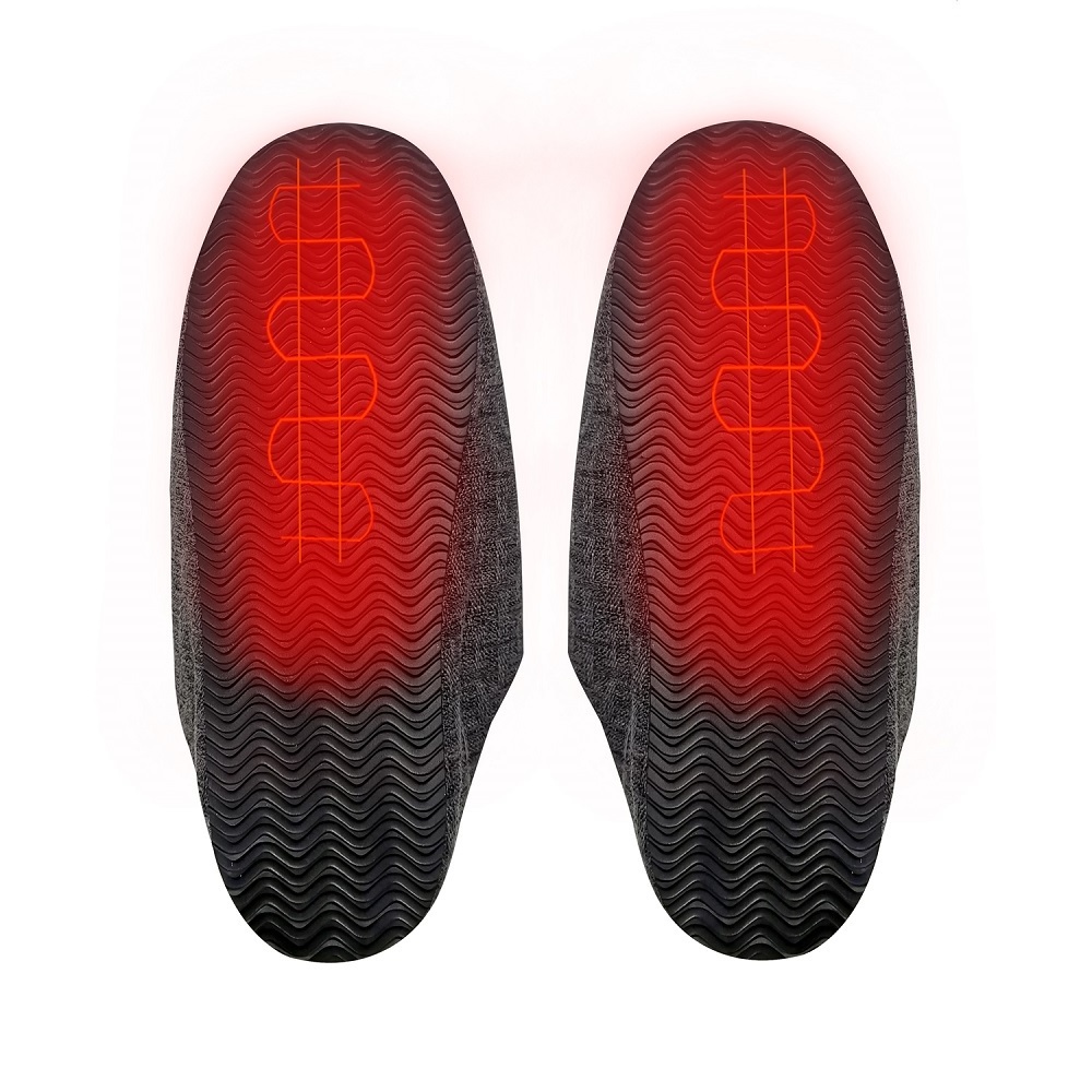 Rechargeable electrically heated shoes 3 Levels Temperature Control Heating Slippers